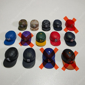 뉴에라 팔로 피규어 전용 MLB 스냅백
