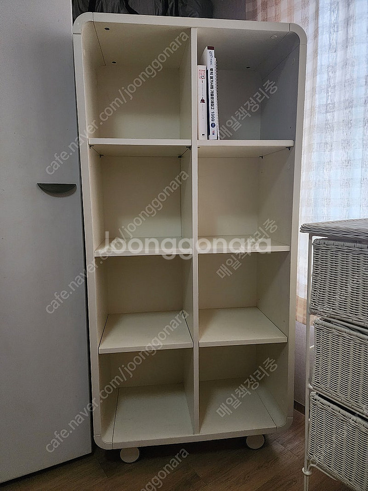 부산직거래)까사미아 큐브U 책장--0