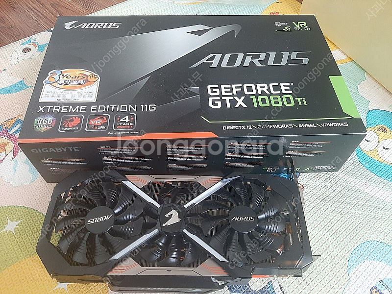 aorus 1080ti 개인 택포 189900--2