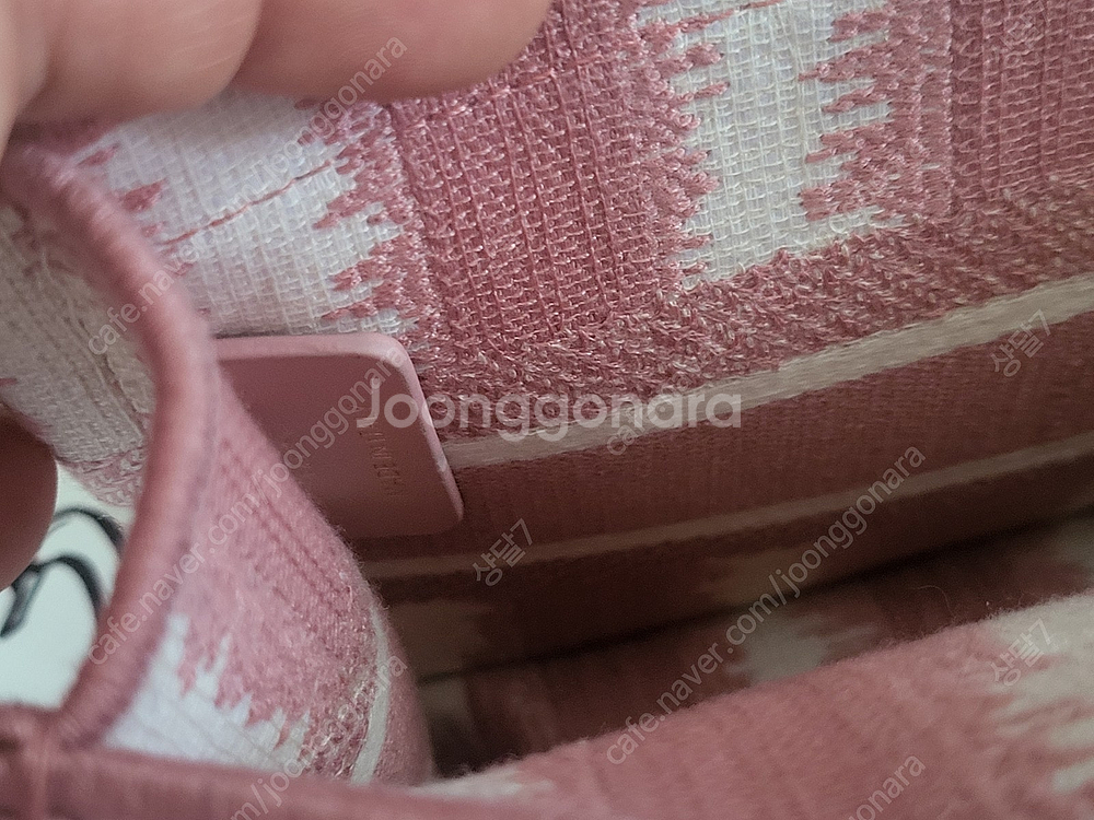 디올 북토트 핑크 미니--8