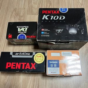 펜탁스k10D/세로그립/펜탁스 AF540FGZ 플래쉬/렌즈