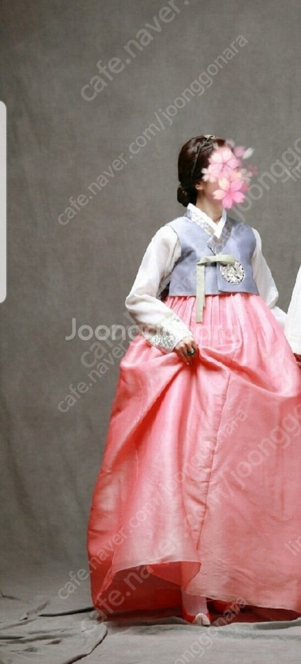 신부 혼주 한복 풀세트--0