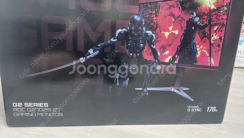 알파스캔 aoc q27g2sd--3