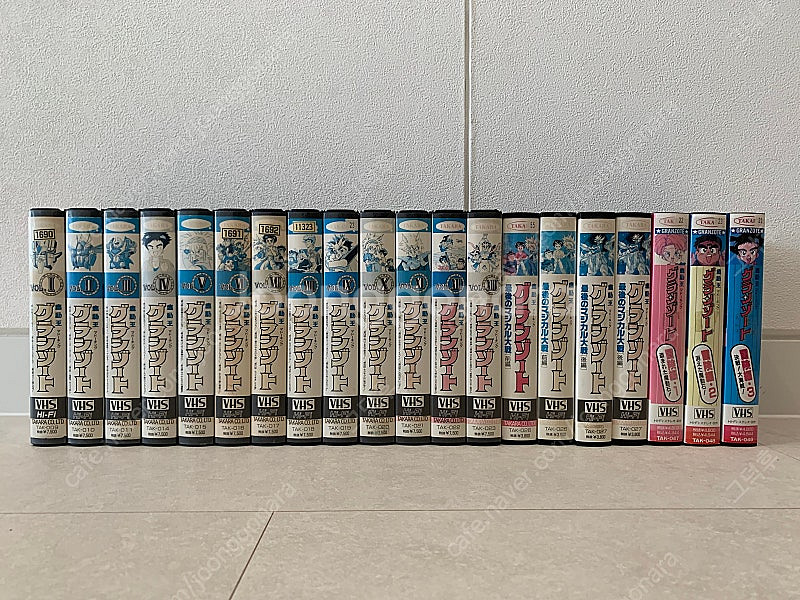 그랑죠 비디오 VHS (일본 TV판+OVA)--1