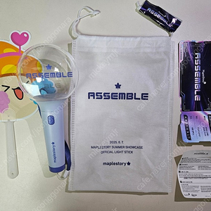 메이플스토리 어셈블 쇼케이스 응원봉 판매합니다