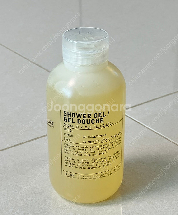르라보 샤워젤 바질 250ml (새상품)--0