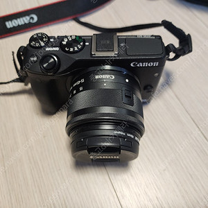 캐논 정품 eos m3 15-45mm 22mm 더블렌즈 셋트 판매합니다.
