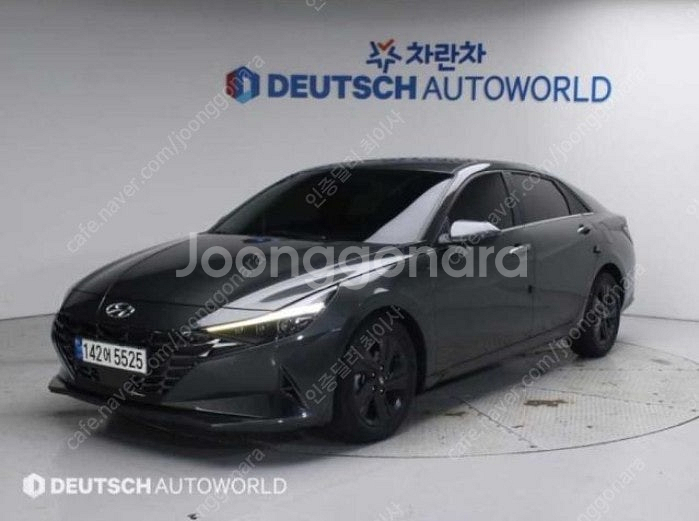 중고아반떼 현대중고차 실매물보장 가죽시트 완전무사고--8
