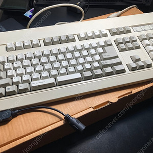 NMB Hi tek rt8255cwe+ 스페이스 인베이더 클릭 스위치 흑축 빈티지 키보드