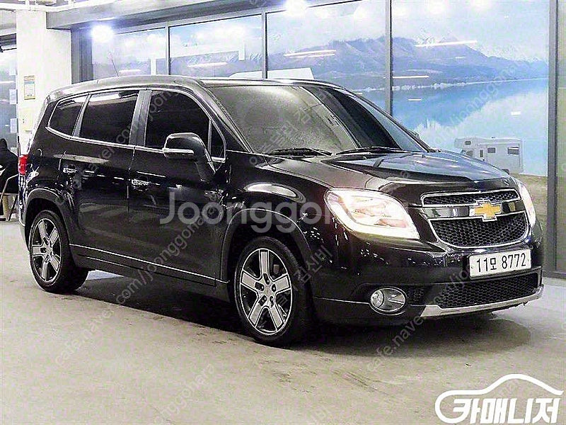 중고 올란도 2.0 디젤 LTZ 프리미엄 (5인승) 2015 년식 검정색 헛걸음 보상 중고차--0