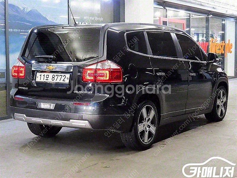 중고 올란도 2.0 디젤 LTZ 프리미엄 (5인승) 2015 년식 검정색 헛걸음 보상 중고차--4