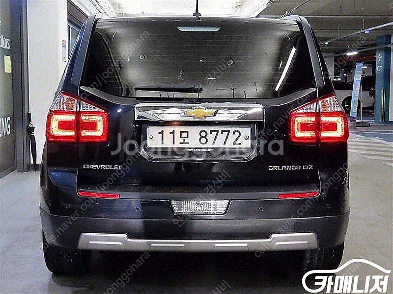 중고 올란도 2.0 디젤 LTZ 프리미엄 (5인승) 2015 년식 검정색 헛걸음 보상 중고차--5