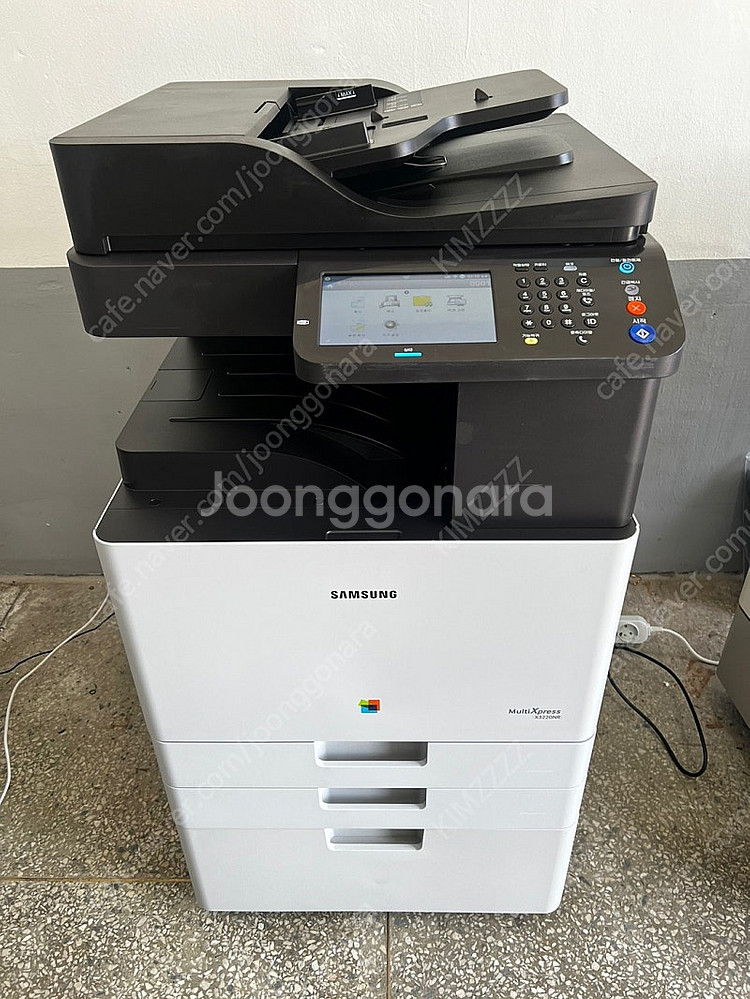 삼성 X3220 컬러 레이저 복합기 복사기 프린터 판매...--1
