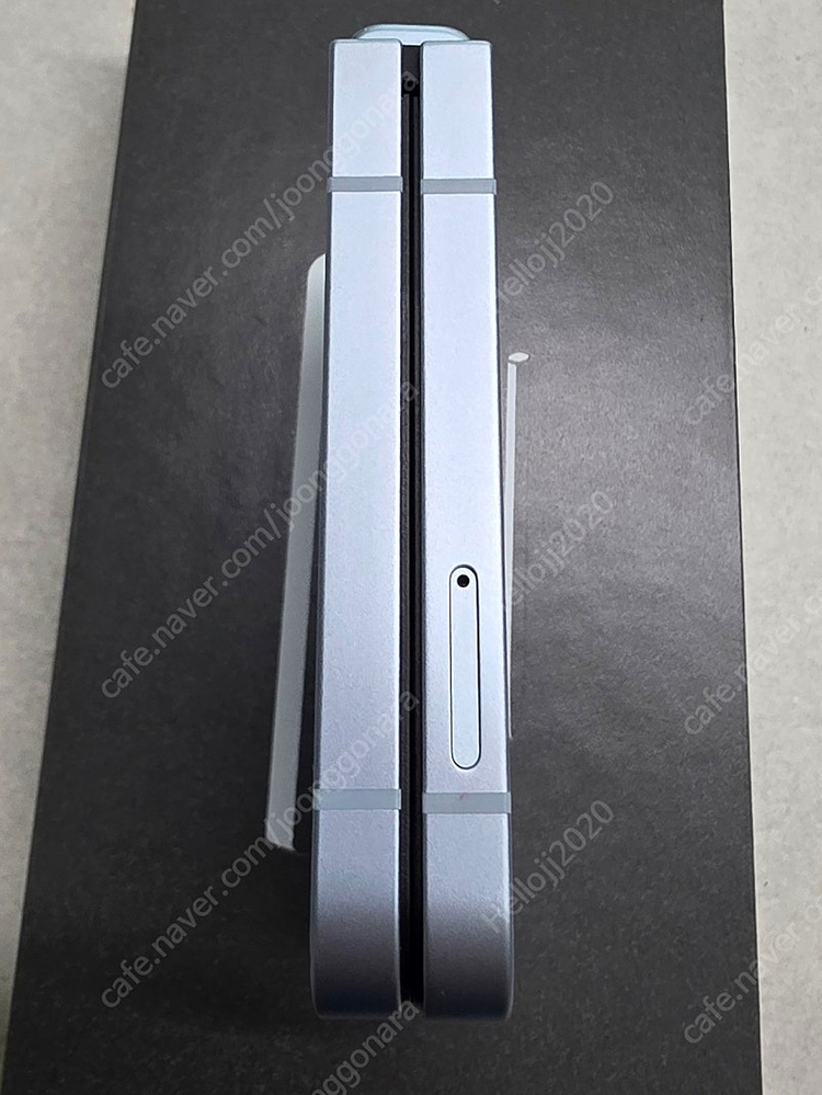 갤럭시Z 플립6 라이트블루 256g 정상해지 공기계--4