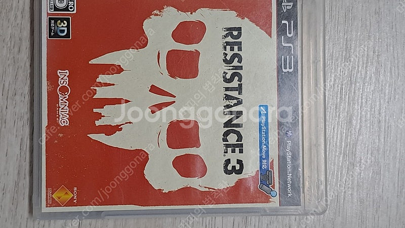 레지스탕스3 일판 ps3 일어음성--0