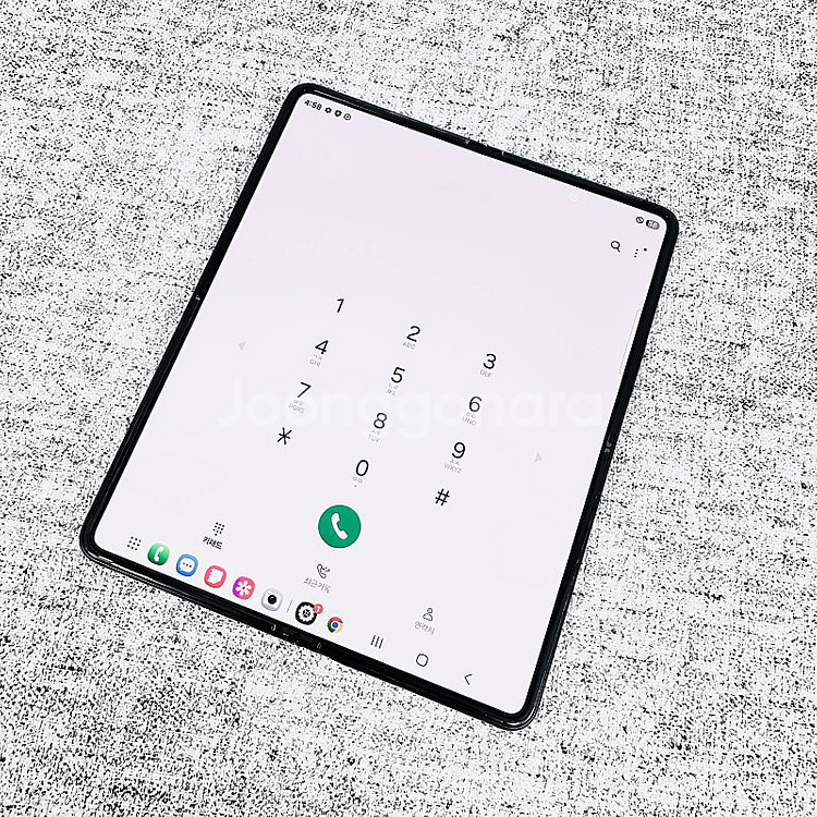 갤럭시 Z폴드3 블랙 256GB 센터판/S급 38만 판...--8