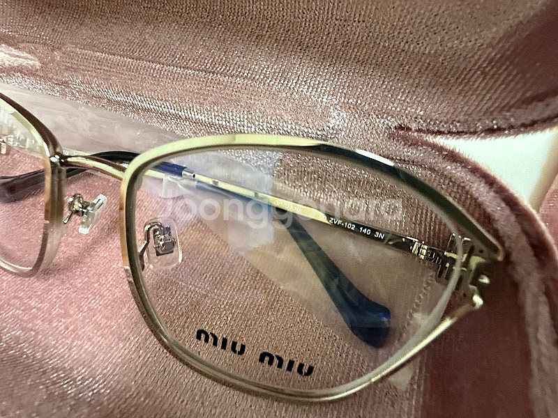 [새상품] 미우미우 안경테 실버 MU53 UV--9