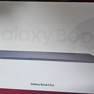 [미개봉 새제품] 갤럭시북4 프로 노트북 모델명 NT940XGQ-A71AG 색상 그레이