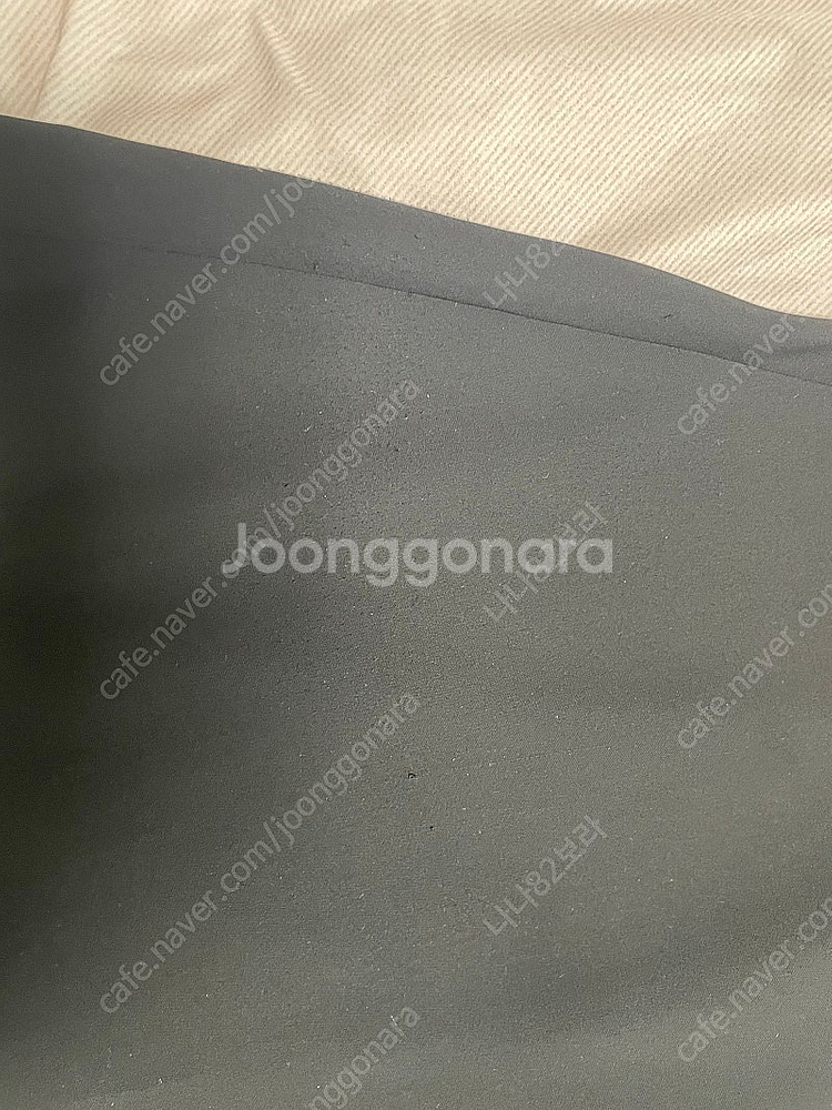 오르 루 반팔 원피스 (블랙)--3