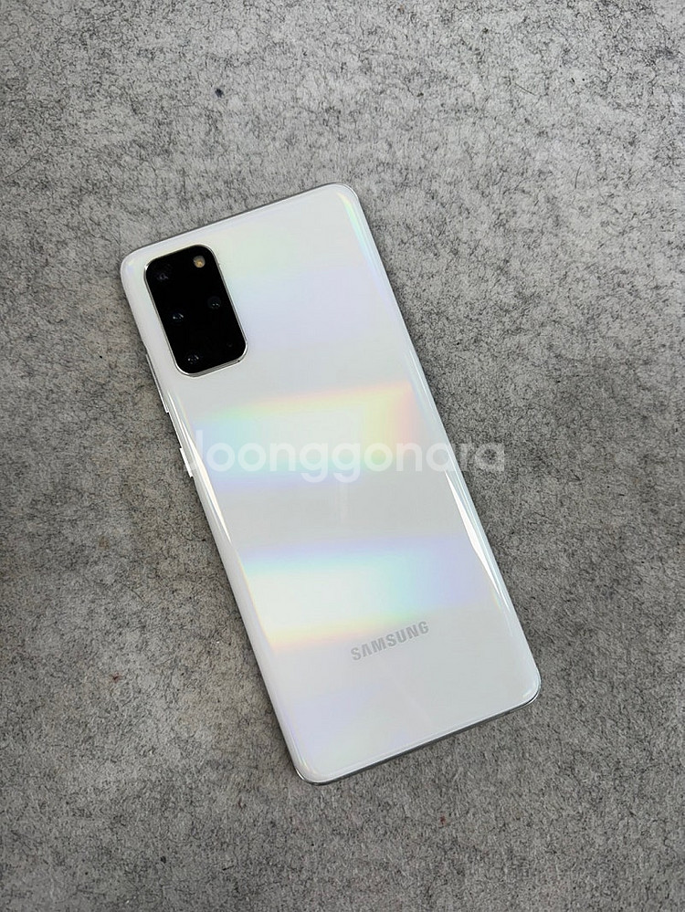 갤럭시S20플러스 화이트 256G 정상작동 가성비꿀폰 검수완료 서브폰 추천 11만원 판매해요--0