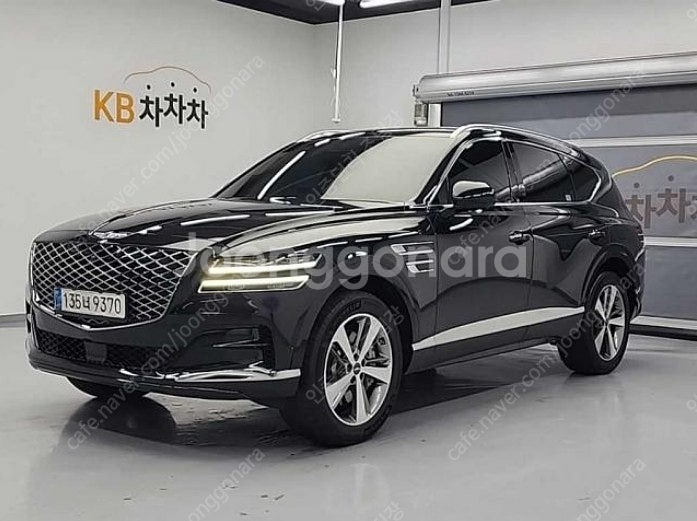 GV80중고차 내외관 깨끗 1인신조 제네시스 GV80 ...--3
