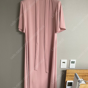 오르 루 반팔 원피스 (핑크)