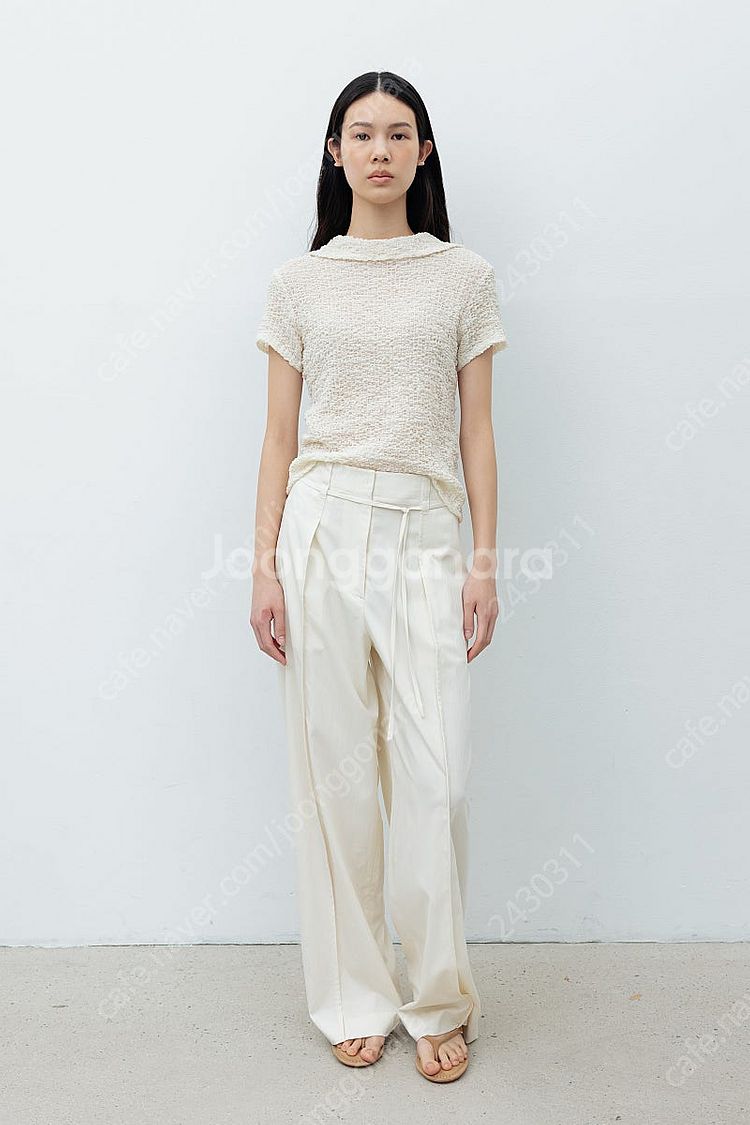 레이스 Crinkle Back-Open Turtlene...--1