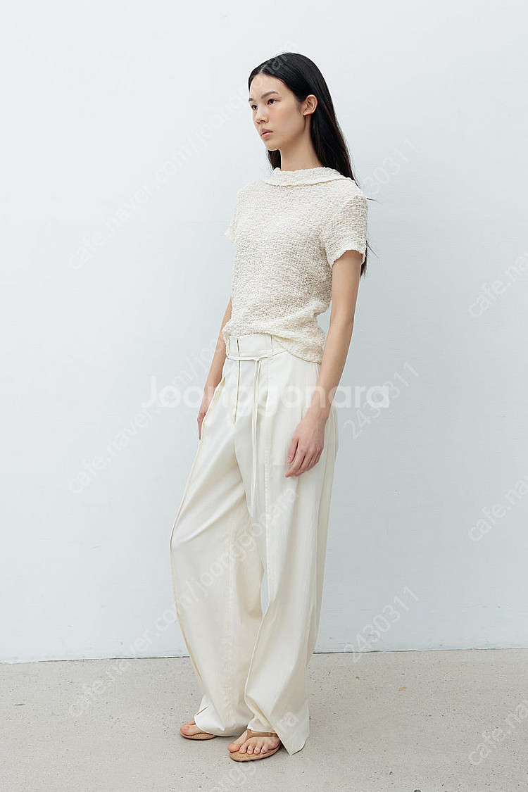 레이스 Crinkle Back-Open Turtlene...--2