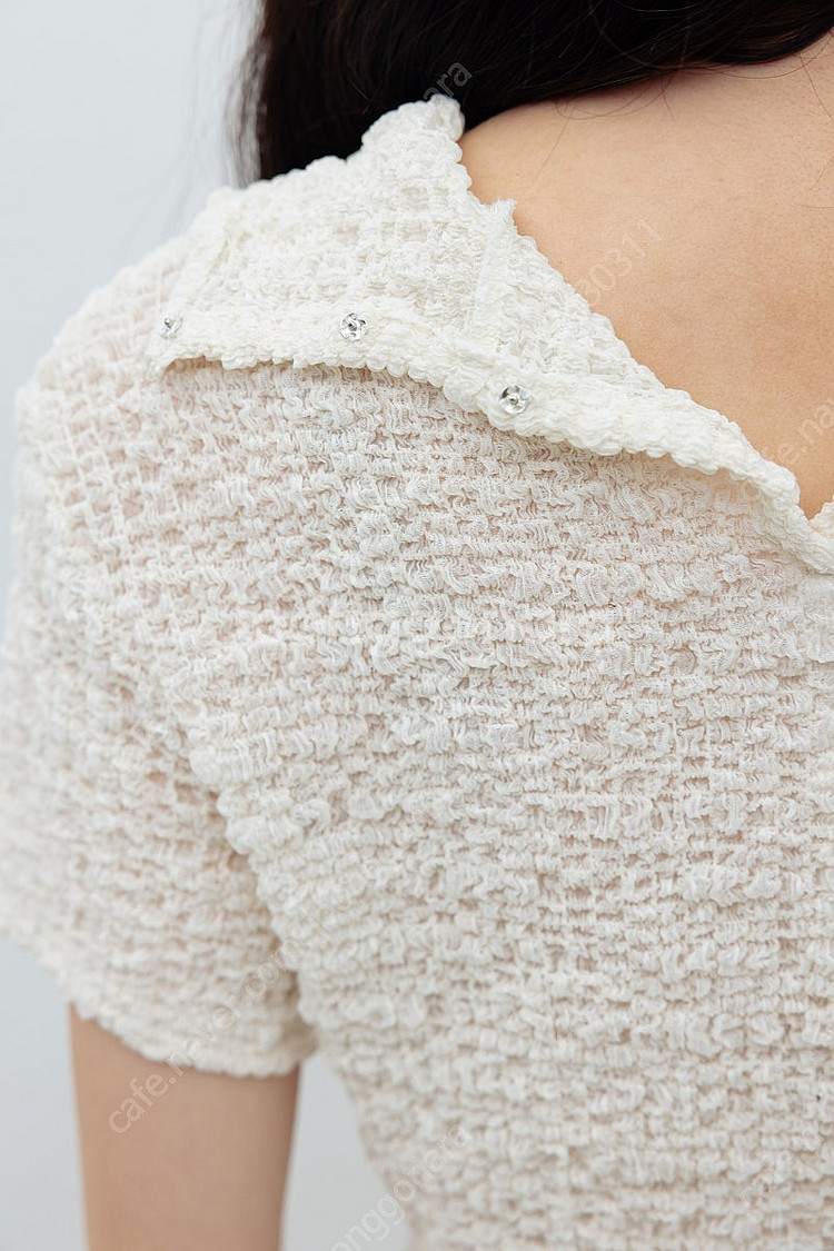 레이스 Crinkle Back-Open Turtlene...--7