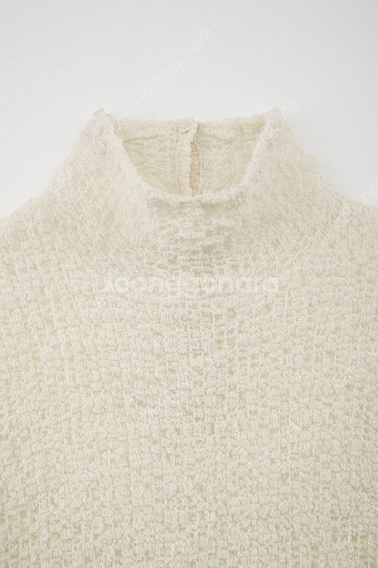 레이스 Crinkle Back-Open Turtlene...--8