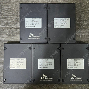 ​NVME SSD U.2 3.2TB SAS 5개 판매합니다.​​