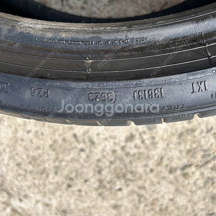255 35 21 피렐리 피제로TM 중고 타이어 교체 ...--5