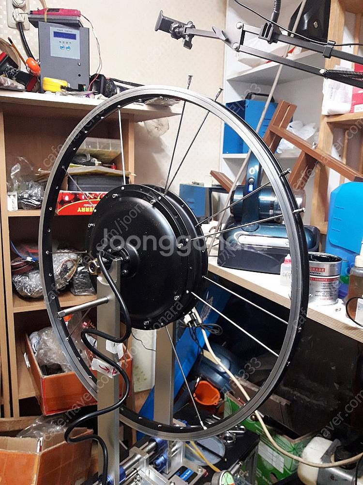 전기자전거 바퀴제작 휠발란스 휠과모터장착셋업 휠빌딩 m...--0