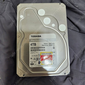 도시바 4테라 하드 디스크 HDD (4TB)