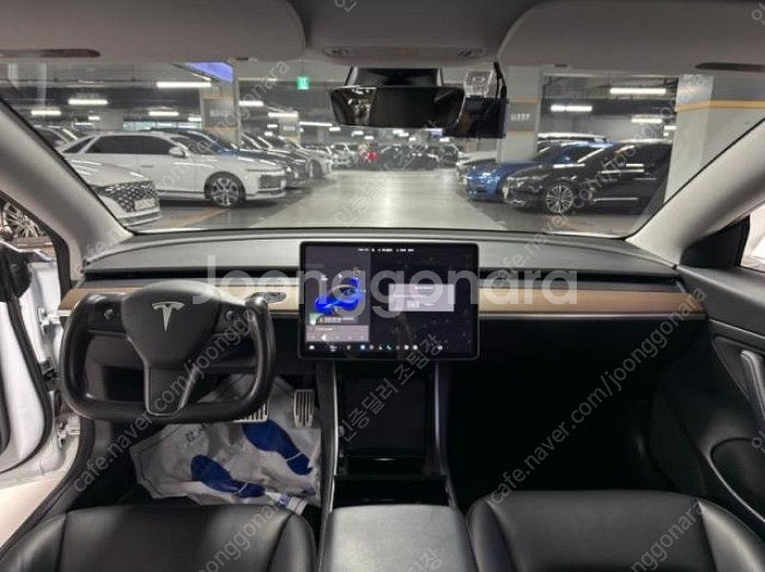 테슬라중고 1인신조 금연 중고차 테슬라 모델 3 EV ...--9