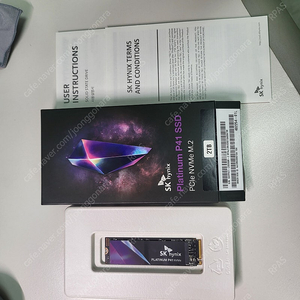 SK 하이닉스 플래티넘 P41 2TB M.2 NVMe 2280 SSD