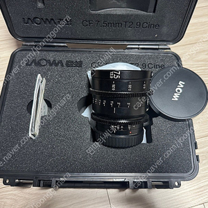 LAOWA 라오와 7.5mm T2.9 Zero-D S35 Cine RF 마운트 팝니다.
