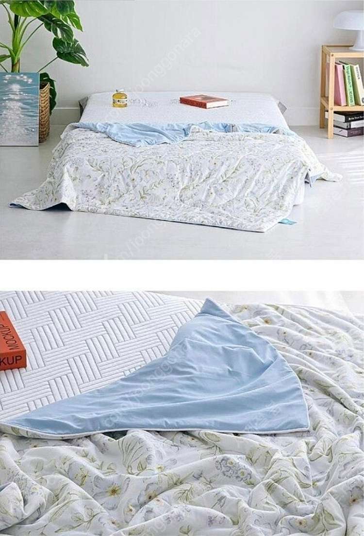 얼음처럼 차가운듀라론원단/기라로쉬 냉감이불.냉감패드 초...--2