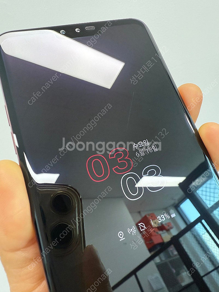 V409 엘지 LG V40 레드 128기가 판매합니다.--1