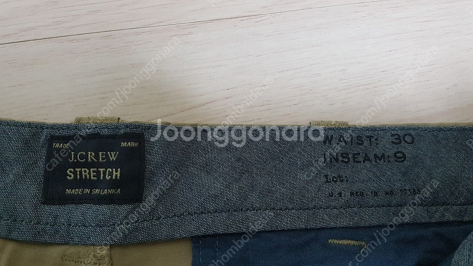 제이크루 스트레치 치노 면 반바지 쇼트팬츠 (허리 30...--6