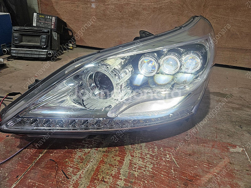 [GW] 에쿠스 VI 후기형 10핀 3구 LED 전조등...--0