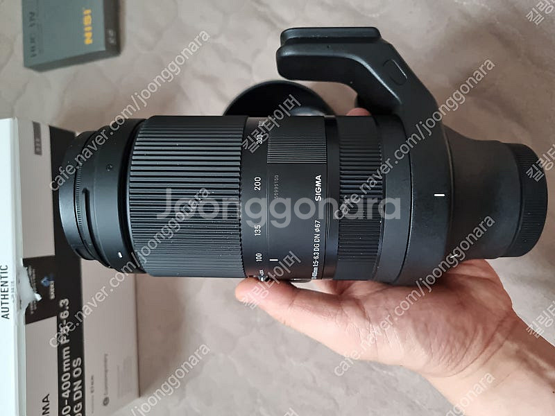 시그마 c100400 소니용 (보증 26년 1월)--3