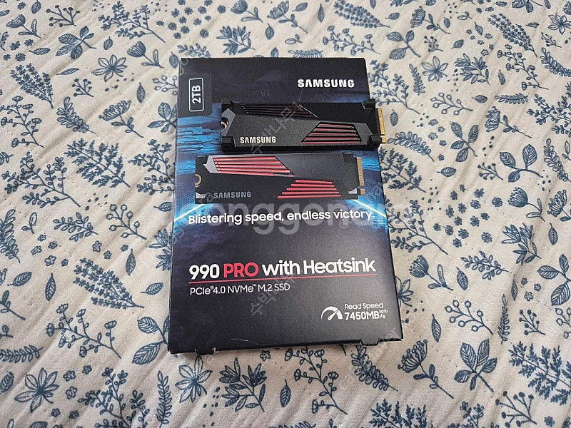 삼성 990pro 2테라 히트싱크 정품 택포 19만원에...--0