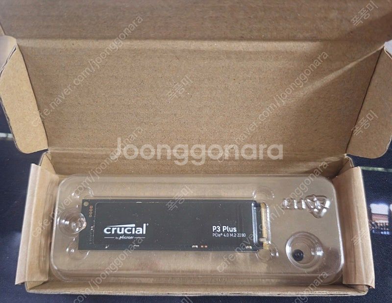 마이크론 P3 PLUS 1TB (TLC 당첨) 낸드 확...--2