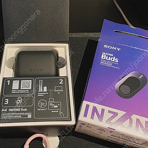 소니 인존 버즈 (SONY INZONE BUDS) 블랙 팝니다.