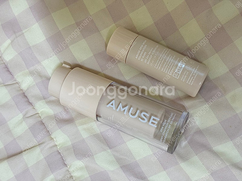 어뮤즈 듀웨어 파운데이션 1호 퓨어 본품+리필 무료배송--0