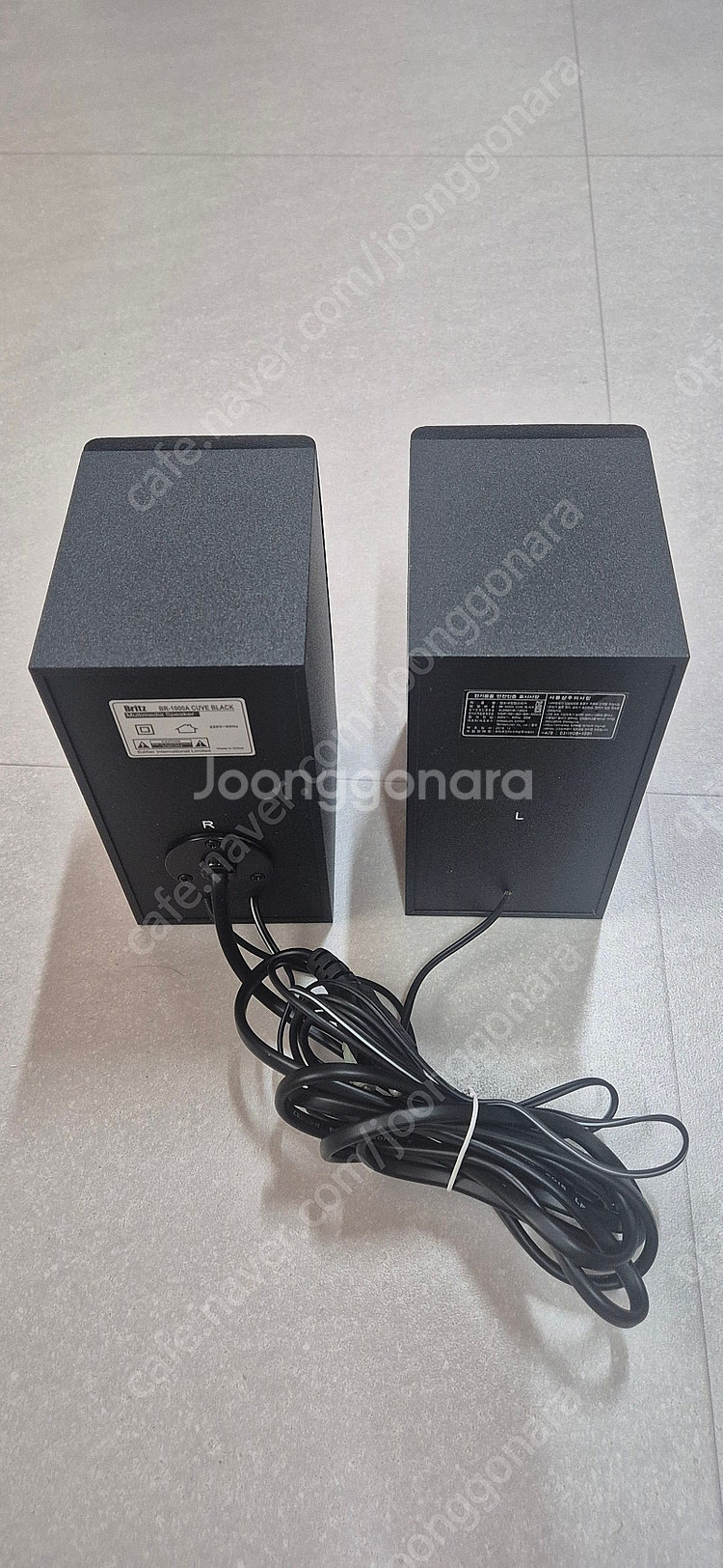 브리츠 스피커 팝니다 BR-1000A CUVE--2