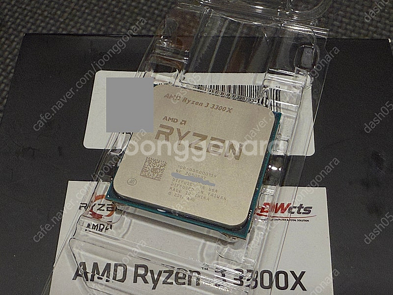 AMD 라이젠3-3세대 3300X 마티스--1