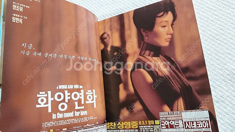 2000년 차승원 왕가위감독 화양연화 양조위 장만옥 노...--2