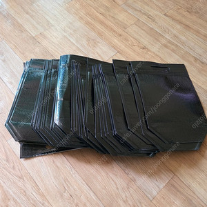 블랙 손잡이 지퍼 보냉백 일괄판매